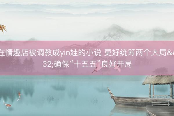 在情趣店被调教成yin娃的小说 更好统筹两个大局 确保“十五五”良好开局