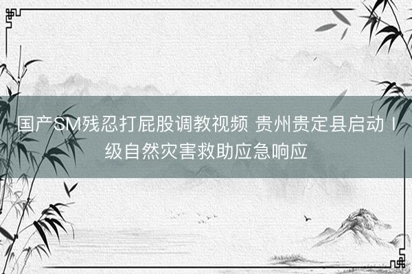 国产SM残忍打屁股调教视频 贵州贵定县启动Ⅰ级自然灾害救助应急响应